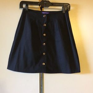 Hot Gal Button Down Skirt